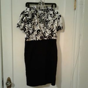 Sexy White/ Black Dress